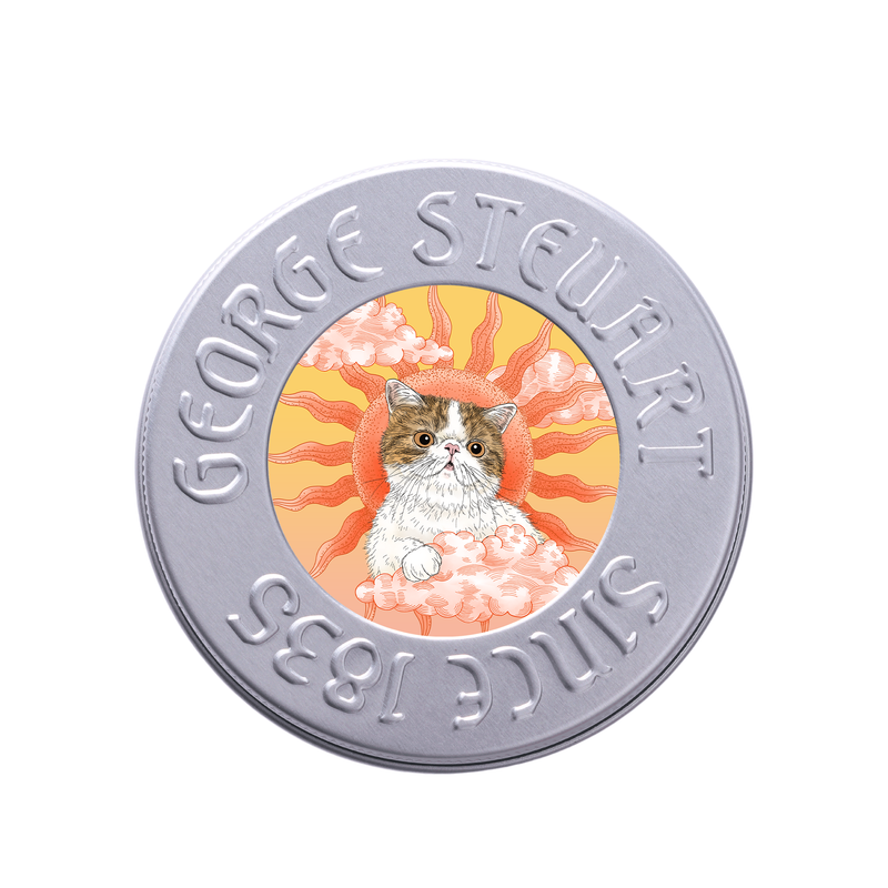 【紅茶・猫缶】ﾘｰﾌ缶5個セット （ミックスフルーツ or ｲﾝｸﾞﾘｯｼｭﾌﾞﾚｯｸﾌｧｽﾄ）